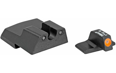Trijicon HD Night Sights for H&K .45C/P30/P30L/VP9, Orange Front Outline, Green Tritium HK110O-600601