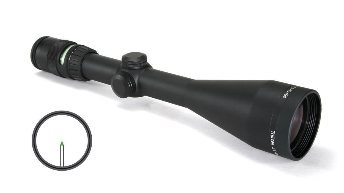 Trijicon AccuPoint Rifle Scope 2.5-10x56mm Green BAC Triangle Post Reticle