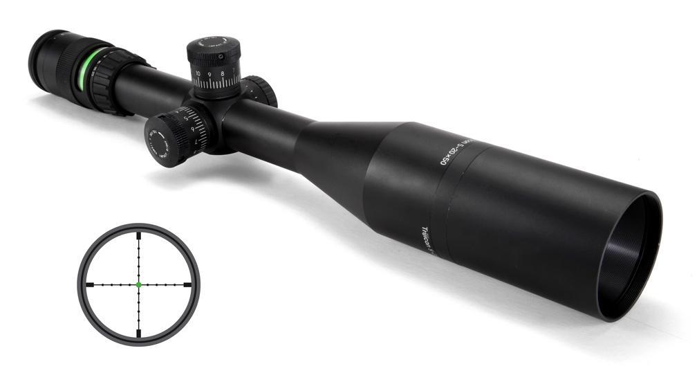 Trijicon AccuPoint Rifle Scope 5-20x50mm Mil-Dot Crosshair with Green Dot Reticle