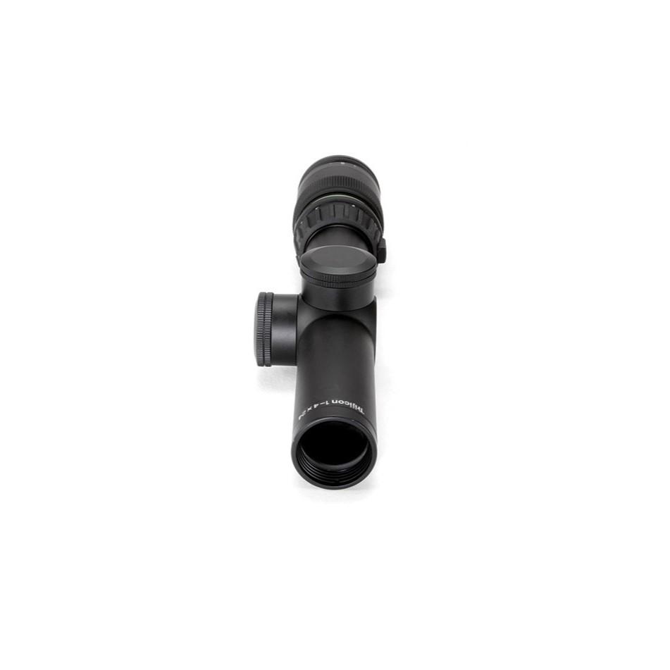 Trijicon AccuPoint Rifle Scope 1-4x24mm German #4 Crosshair with Green Dot Reticle