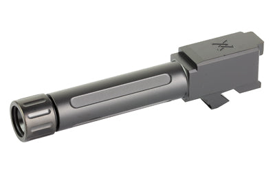 True Precision Glock 26 9mm Threaded Barrel, Black DLC Finish, Thread Protector Included TP-G26B-XTBC