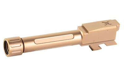 True Precision Glock 43/43X 9mm Threaded Barrel, Copper TiCN Finish, Thread Protector Included TP-G43B-XTC