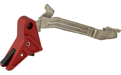 True Precision Axiom Trigger & Bar for Glock 43/43X/48, Black with Red Safety TP-G43T-RBL