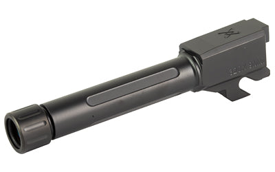 True Precision 9MM Threaded Barrel for Sig P320 X-Compact, Black DLC Finish TP-P32XCB-XTBC