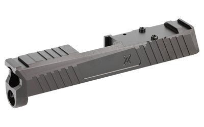 True Precision Stripped Duty Slide for Sig P365, RMRcc Optic Cut, Nitride Finish, Black