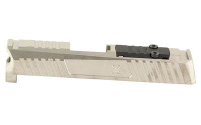 True Precision Duty Stripped Slide for Sig P365, Satin Stainless Finish, RMS Optic Cut TP-P365DS-SS-RMS