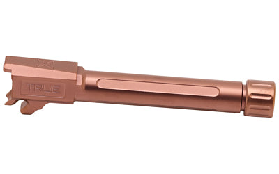 True Precision 9MM Threaded Barrel for Sig P365XL, Copper TiCN Finish, Includes Thread Protector TP-P365XLB-XTC