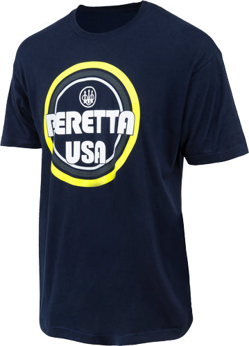 Beretta Retro BUSA Logo T-Shirt Large Navy Blue