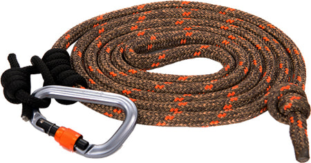 Tethrd 11mm Tree Tether 8' with Carabiner and Prusik Cord