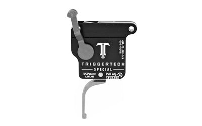 TriggerTech Special Flat Trigger for Remington 700, Right Hand, 1.0-3.5 LB Adjustable Pull, Stainless Finish R70-SBS-13-TNF