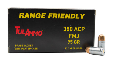 Tulammo Steel .380 ACP/Auto 95 gr FMJ ammo