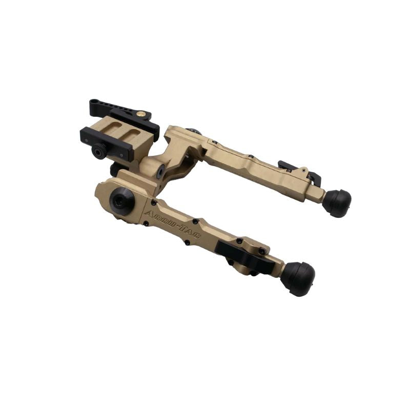 Accu-Tac Wide Body Rifle Bipod 7.5" Max Height ARCA - Tan