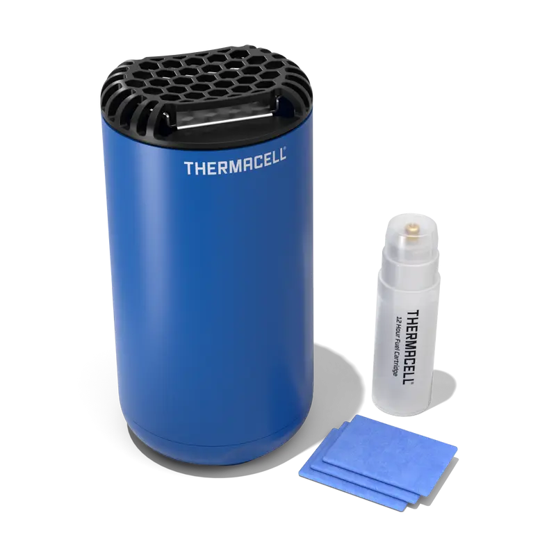 Thermacell Patio Shield Mosquito Repeller Royal Blue 15-Foot Protection Zone
