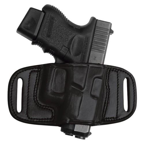 Tagua Gunleather Quick Draw OWB Belt Holster for Glock 19/23/32/38 - Black, Right Hand