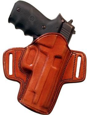 Tagua Gunleather Open Top Belt Holster for Colt 1911 Government 5" Brown RH