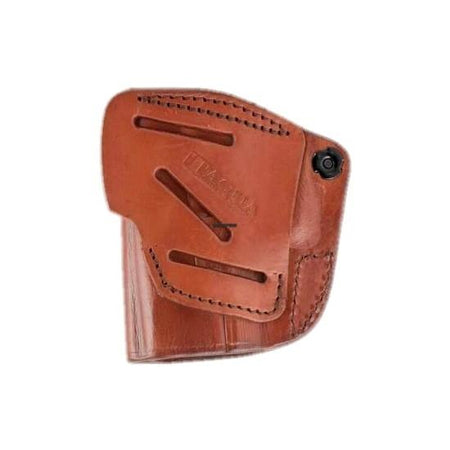 Tagua Leather 4-in-1 IWB Holster with Thumb Break for CZ 75 Brown Right Hand