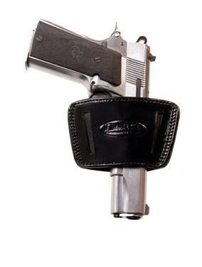 Tagua Inside Waistband Small Leather Holster Black Ambidextrous