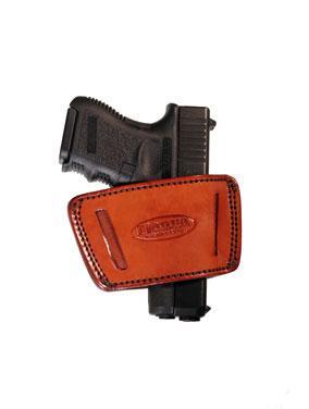 Tagua Inside Waistband Large Leather Holster Brown Ambidextrous