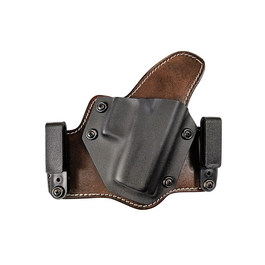 TX 1836 Partner Kydex/Leather Holster for Glock 19/23/32 Brown Right Hand