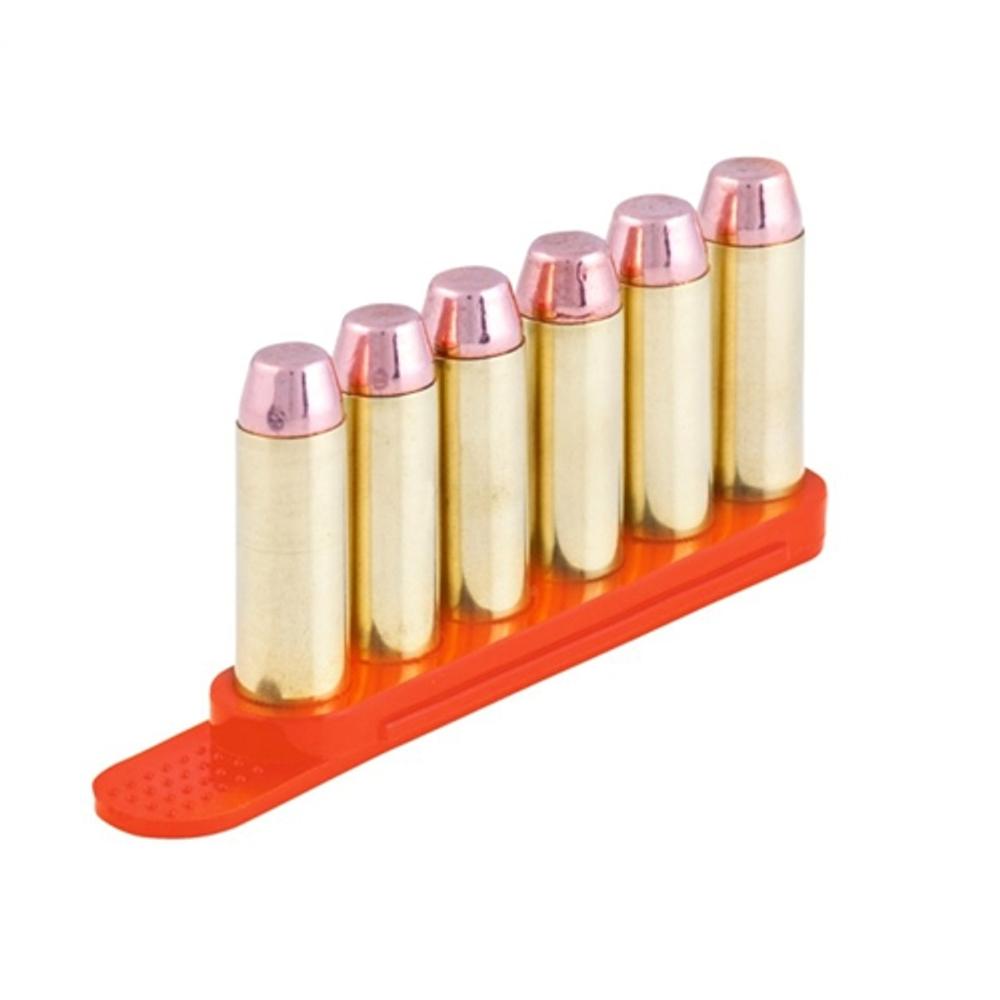 Tuff Products QuickStrips 6-Round Speed Strips .357/.38/.40 S&W/6.8mm Orange 2-Pack