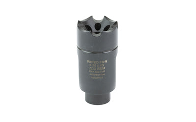 Ultradyne USA ATHENA Linear Compensator 223 Rem/556NATO AR-15 1/2X28 Thread Black 416 Stainless Steel UD10660