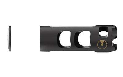 Ultradyne USA Vostok Compensator Muzzle Brake for AK, 7.62x39, M14x1 LH Thread, 416 SS, Black Nitride UD10870