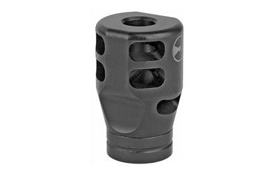 Ultradyne USA Lithium PCC Compensator Muzzle Brake with Timing Nut, 9mm, 1/2x28, 416 SS, Black Nitride UD11030