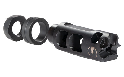 Ultradyne USA Pulse Compensator, 350 Legend, 1/2-28 Thread, 2-Port, 416 SS, Black UD11170