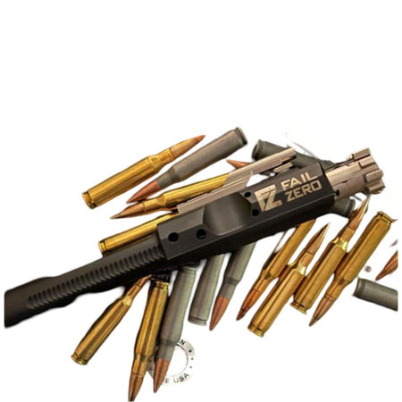 Fail Zero Assembled Bolt Carrier Group .308 Black DPMS Pattern AR-10 Nickel Boron