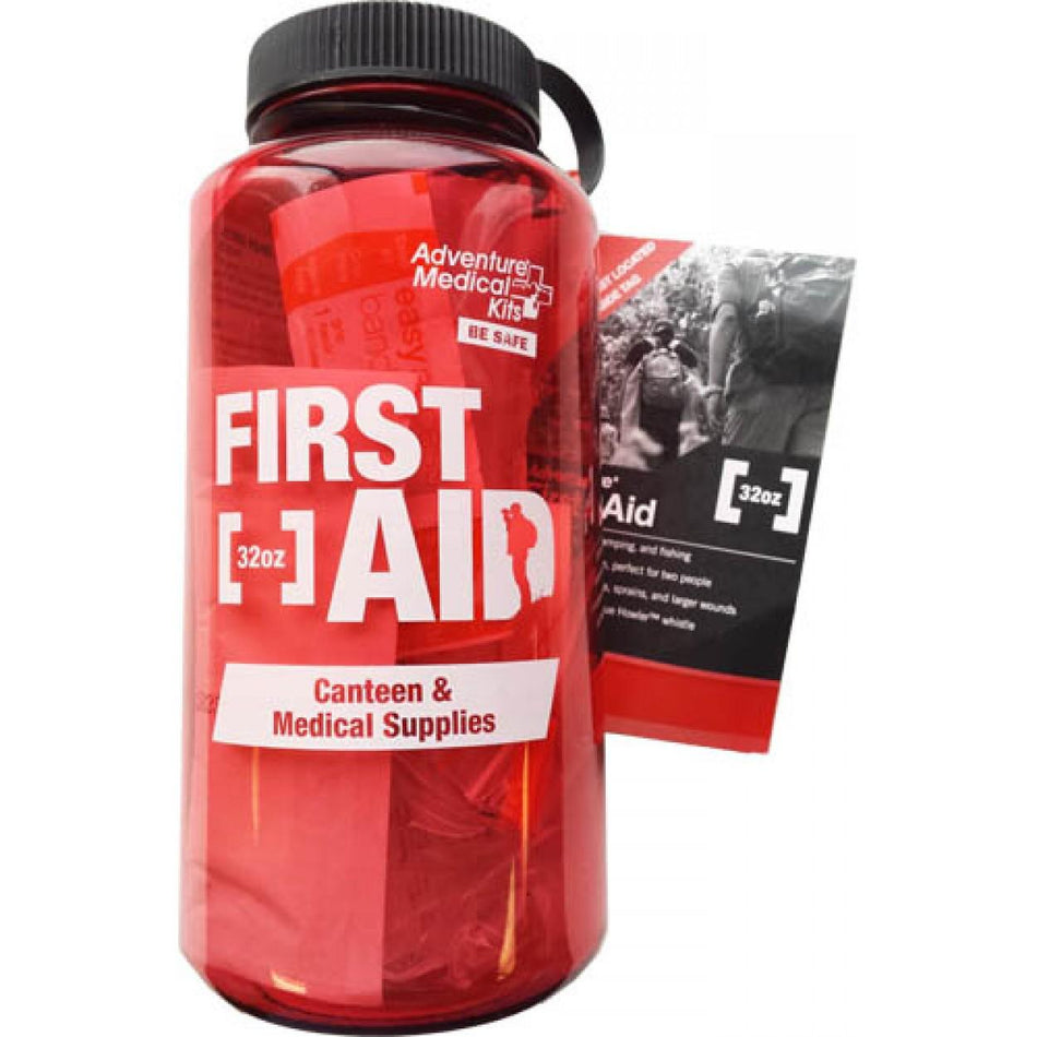 Adventure Medical Kits Water Bottle First Aid Kit 32 oz BPA-Free