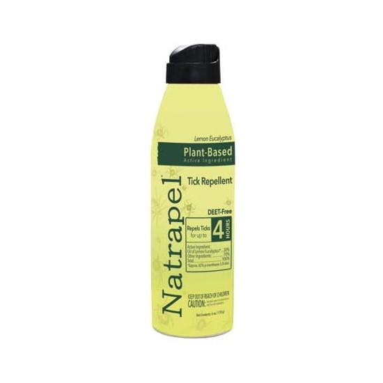 Natrapel Lemon Eucalyptus Plant-Based Tick Repellent Spray 6 oz