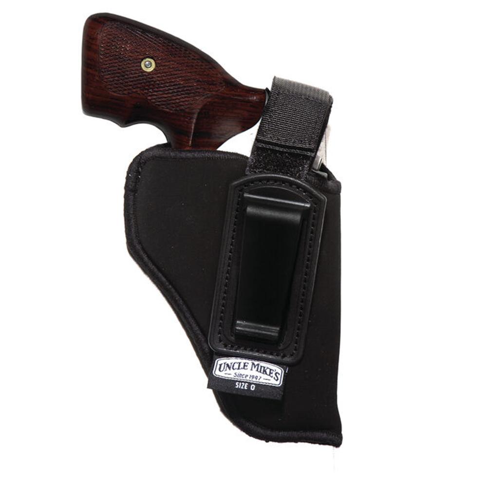 Uncle Mike's Sidekick IWB Holster with Retention Strap for 2-3" Small/Med DA Revolvers - Right Hand