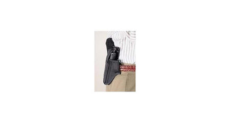 Uncle Mike's 8601 Plain Black Nylon Belt Slide Holster AM#1