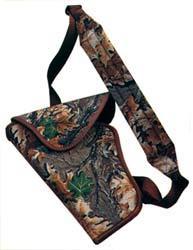 Uncle Mike's Scoped Bandolier Hunting Holster Black 6"-7.5" Barrel Single Action Revolver RH