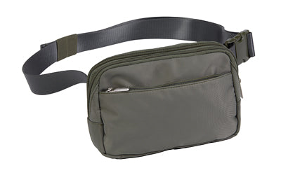 US PeaceKeeper Suburban Sidekick Fanny Pack Smokey Green Gray RPET Polyester P27106