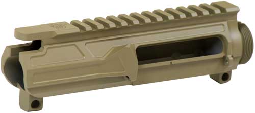ODIN Billet AR-15 Upper Receiver FDE No Forward Assist Slick Side