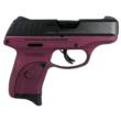 Ruger EC9s Handgun 9mm Luger 7rd Magazine 3.12" Barrel Black Cherry Frame