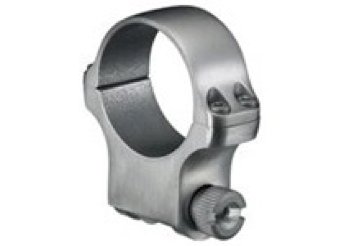 Ruger M77 2-Piece Steel Scope Rings 5B/6B 1-Inch High Stainless Finish