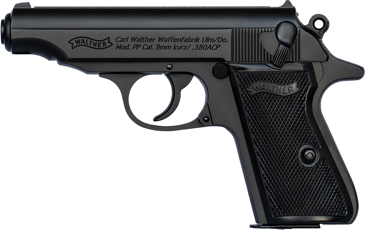 Walther Arms 4796030 PP 32 ACP 8+1 3.90" Black