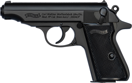 Walther Arms 4796030 PP 32 ACP 8+1 3.90" Black
