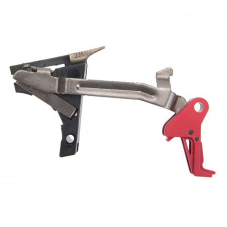 CMC Triggers Glock 43 Slimline Flat Trigger Kit - Red