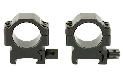 Leapers UTG Pro Max Strength Scope Rings, Picatinny, 1" Low, 2-Piece, Black RG2W1104