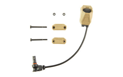 Unity Tactical AXON SL Single Button Remote Switch for Streamlight, 4.5", Picatinny Mount, Flat Dark Earth AXN-SL-L4.5F