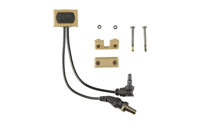 Unity Tactical ModButton Lite SYNC Dual Lead Remote Switch, 4.5" Cable, SureFire Scout & Crane Laser, Picatinny, FDE MBL2-FDE-SF-CL-4.5