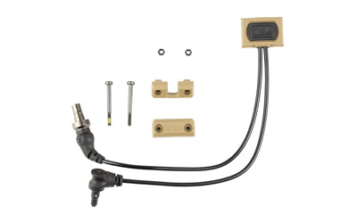 Unity Tactical ModButton Lite SYNC Dual Lead Remote Switch, 7" Cable, SureFire Scout & Crane Laser, Picatinny, FDE MBL2-FDE-SF-CL-7