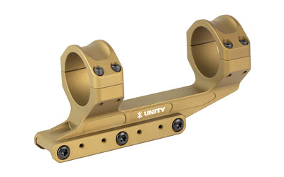 Unity Tactical REKE Scope Mount, 34mm, 1.54" Height, Picatinny, Flat Dark Earth Anodized, RKE-S34154F