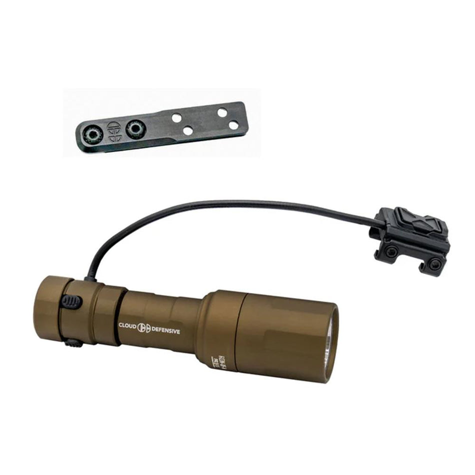 Cloud Defensive REIN Micro Rifle Weapon Light 1000 Lumen FDE