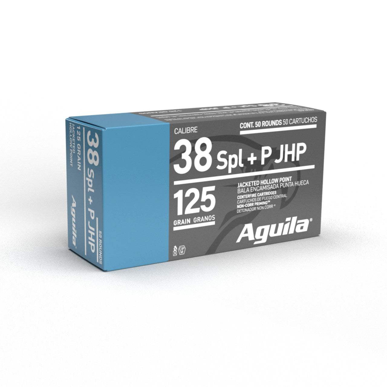 Aguila 38 Special +P 125 Grain Jacketed Hollow Point(JHP)