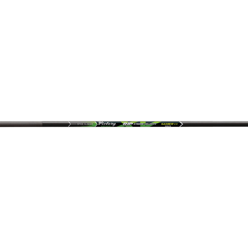 Victory RIP XV Gamer Carbon Arrow Shafts 400 Spine - 1 Dozen