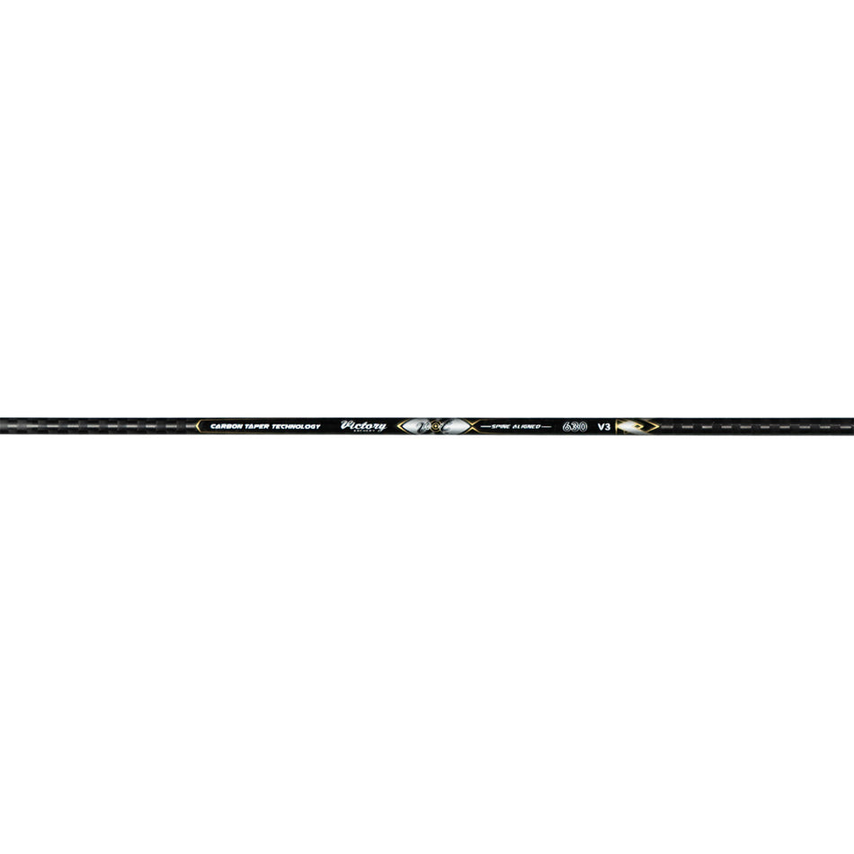Victory VXT Gamer Taper Carbon Target Arrow Shafts 450 - 1 Dozen
